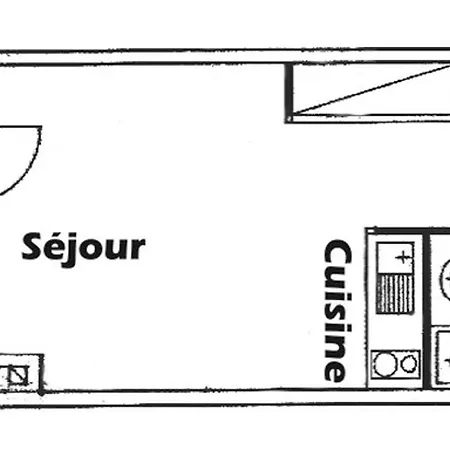 Sud 3 Pers. Aux Saisies Apartment *